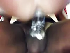 Zrel milf cums kremasto na bbc